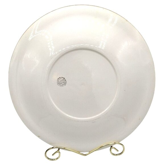 Serving Platter Vernonware Homespun Chop Plate Metlox Poppytrail Vintage 1950s - Picture 10 of 12